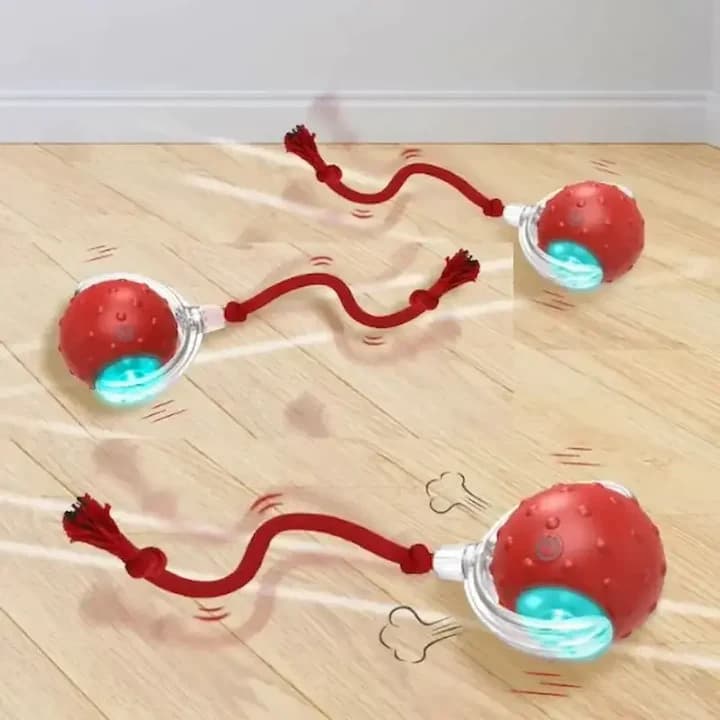 Balle magique pour chat - Lumières & mouvement - Vue 4